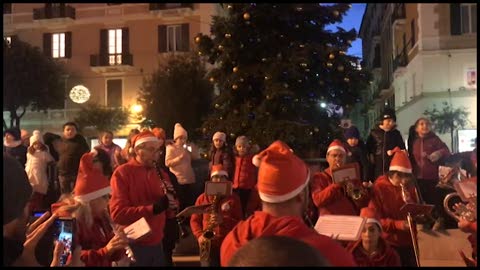 Si accende il Natale a Savona, illuminato l'albero donato da Costa Crociere