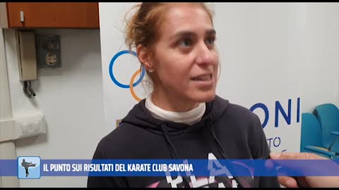 Raffaella Carlini fa il punto sui risultati del Karate Club Savona