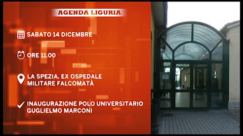 L'agenda degli appuntamenti in Liguria di venerdì 13 dicembre