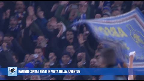 Sampdoria, Ranieri conta i resti in vista della sfida con la Juventus di Cr7