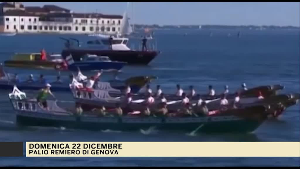 Genova, il grande show del Palio Remiero al Porto Antico