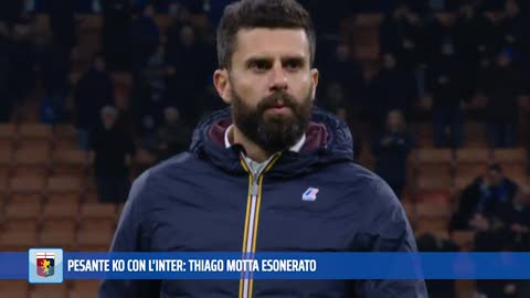 Il Genoa sprofonda con l'Inter, Thiago via: in arrivo Lopez o Ballardini