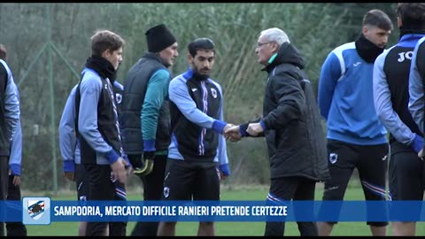 Sampdoria, mercato difficile: Ranieri vuole certezze