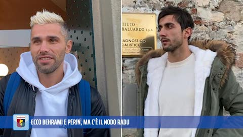 Behrami e Perin, l'usato sicuro per il Genoa. Ma c'è il caso Radu da risolvere