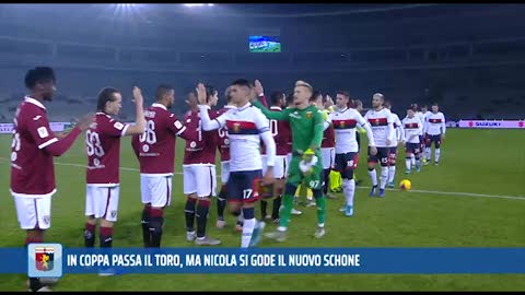 Genoa fuori dalla Coppa Italia col Toro, ma Nicola rivitalizza Schone e non solo