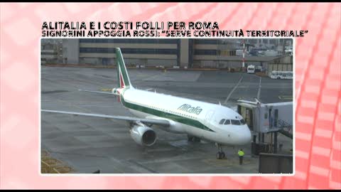 Alitalia e i costi folli per Roma, Signorini appoggia Rossi: 