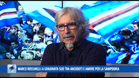 Marco Rossinelli a Gradinata Sud tra aneddoti e amore per la Sampdoria