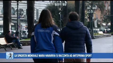 La spadista mondiale Mara Navarria si racconta a 360 gradi ad Anteprima Sport