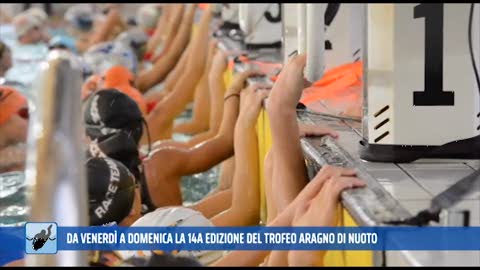 Tutto pronto per la 14a edizione del Trofeo Aragno di nuoto che torna alla piscina di Prà