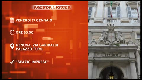 L'agenda degli appuntamenti in Liguria del 17 gennaio 2020