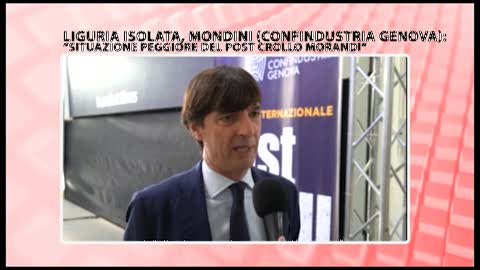 Liguria isolata, Mondini (Confindustria Genova): 