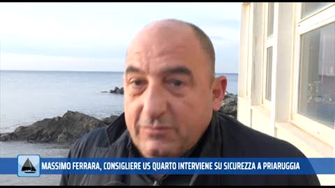 Ferrera (cons. Us Quarto) interviene sulla sicurezza a Priaruggia