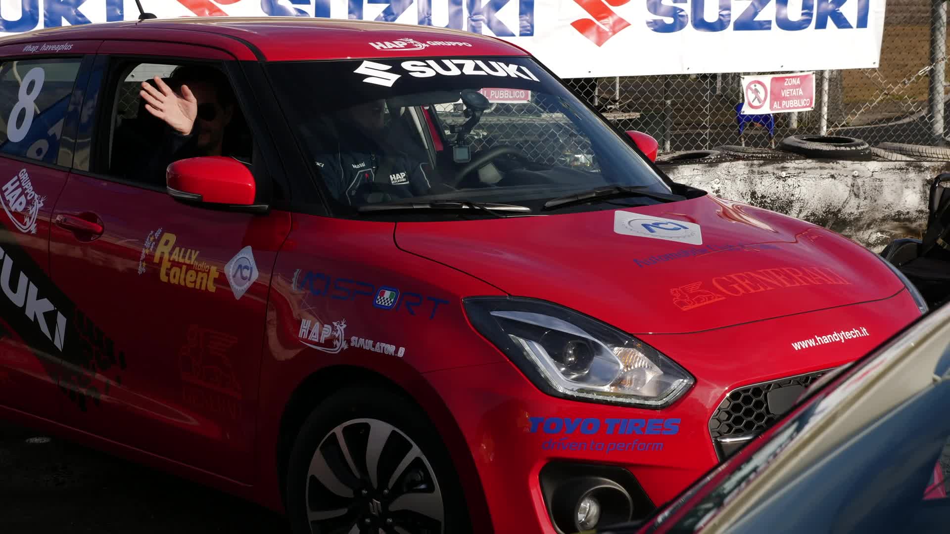 Rally Italia Talent, una Suzuki Swift adatta anche ai diversamente abili