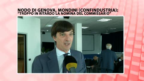 Nodo di Genova, Mondini (Confindustria): 