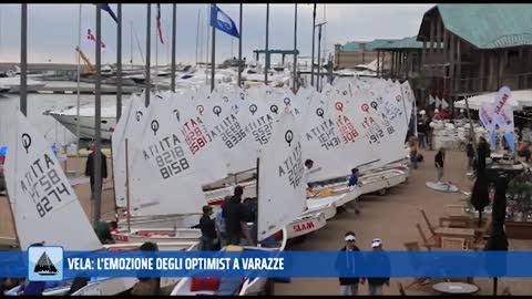 Vela, il video emozionale degli optimist a Varazze ad Anteprima Sport