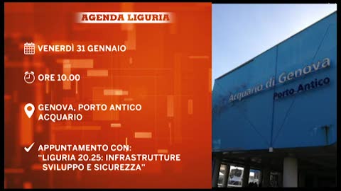 L'agenda degli appuntamenti in Liguria del 31 gennaio 2020