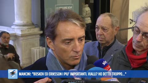 Mancini al Ducale: "Boskov ed Eriksson i più importanti per me. Vialli? Ho detto troppo"