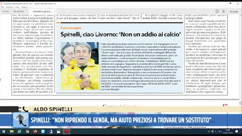 L'ex presidente Spinelli: 