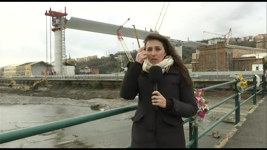 Ponte, in quota la prima campata da 100 metri