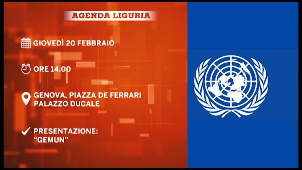 L'agenda degli appuntamenti in Liguria del 20 febbraio 2020