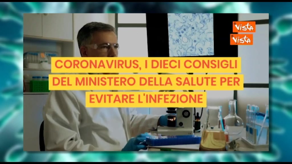 Coronavirus, 10 consigli del Ministero della Salute per evitare l'infezione