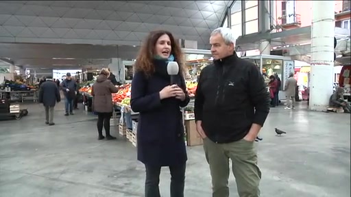 Coronavirus, alla Spezia in piazza del Mercato 