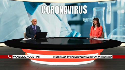 Coronavirus, centro trasfusionale San Martino: 