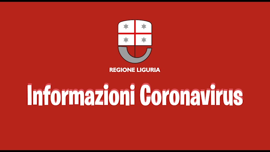 Regione Liguria: ecco l'infografica sul coronavirus