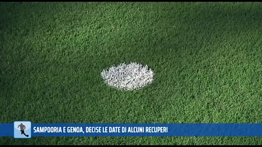 Calcio e coronavirus, le date dei recuperi di Genoa e Sampdoria