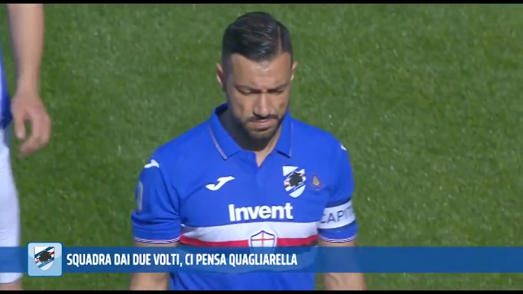 Sampdoria dai due volti, super Quagliarella firma il ritorno ai tre punti