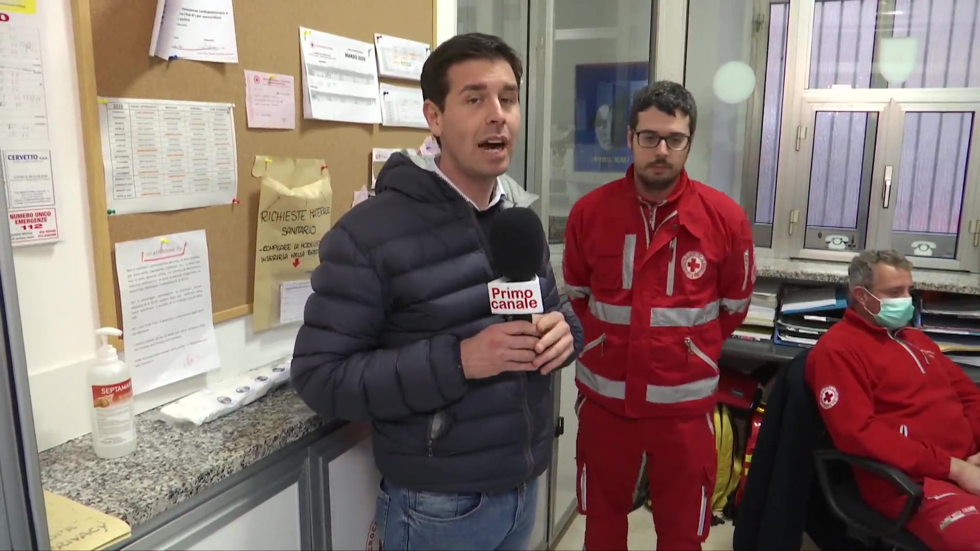 Croce Rossa Italiana, il lavoro della centrale operativa a Campomorone