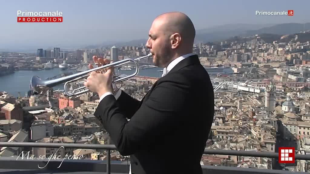 'Ma se ghe penso' suona da Terrazza Colombo a Genova e su Primocanale col Teatro Carlo Felice