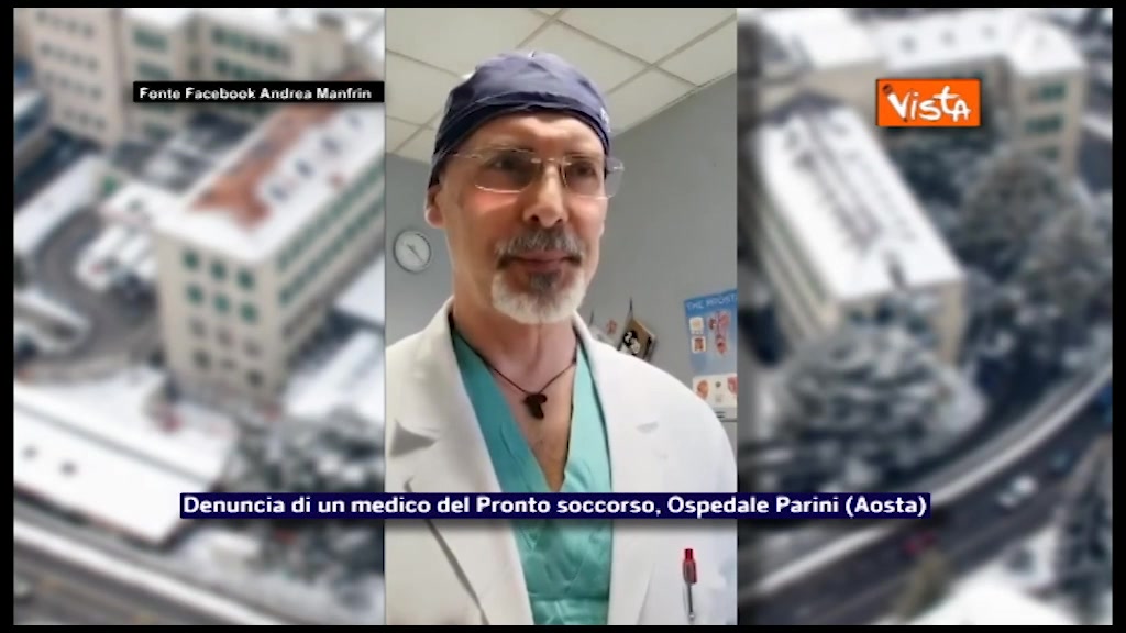 Coronavirus, lo sfogo di un medico dell’ospedale Parini di Aosta alla vista delle mascherine inviate dal governo