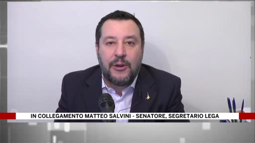 Coronavirus, Salvini a Primocanale: 