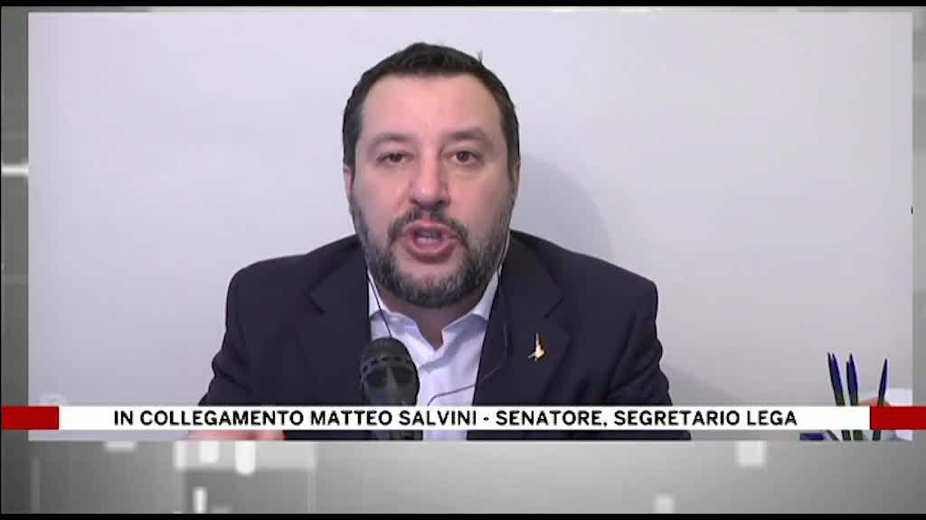 Coronavirus, Salvini a Primocanale: 