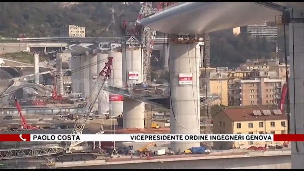 Ponte per Genova, varato il terzo maxi impalcato. Costa: 