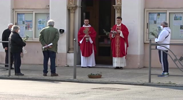 La Domenica delle Palme nella parrocchia di Nostra Signora della Mercede a Sanremo