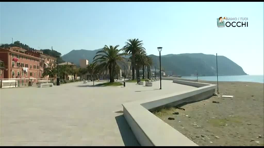 Siamo i tuoi occhi, la Liguria che ami in tv: la spiaggia di Riva Trigoso