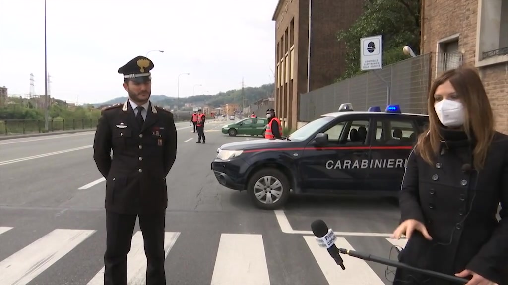 Coronavirus, posti di blocco e controlli dei Carabinieri nel giorno di Pasquetta