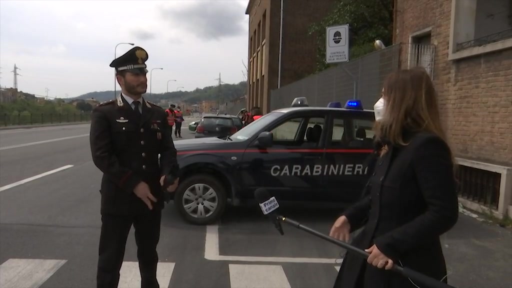 Coronavirus, posti di blocco dei Carabinieri: sanzioni dai 400 ai 4.000 euro