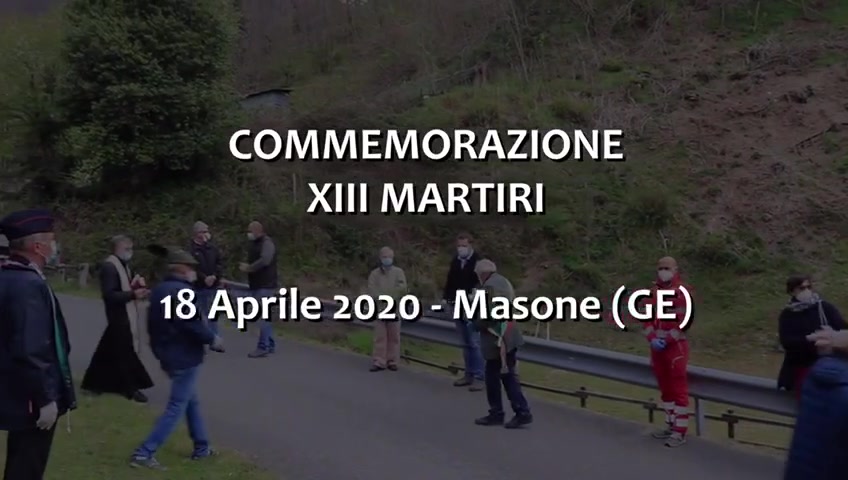 Settantasei anni fa l'eccidio di Masone in cui morirono tredici partigiani, la commemorazione