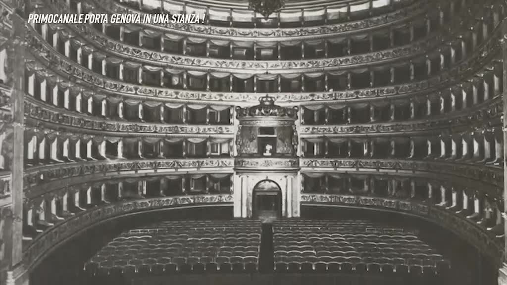 "Genova in una stanza: passeggiate stando in casa", la ricostruzione del Teatro Carlo Felice