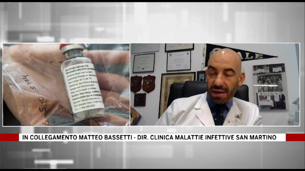 Coronavirus, Liguria esclusa dall'uso del Remdesivir: Bassetti: 