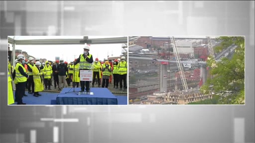 Il ponte per Genova è tutto unito, Bucci: 