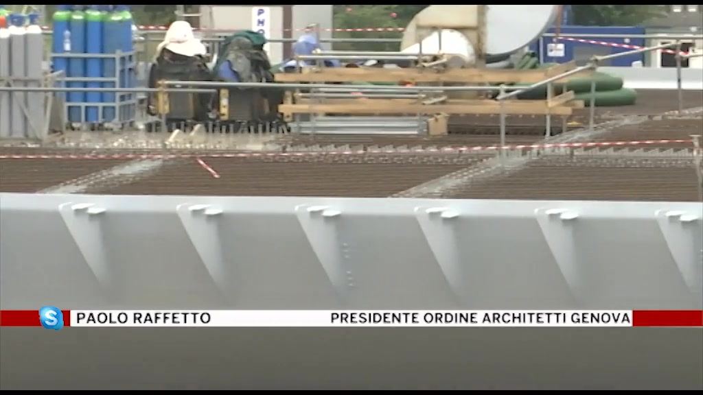 Nuovo ponte, l'analisi di Paolo Raffetto presidente dell'ordine degli architetti di Genova