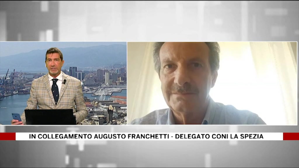 Augusto Franchetti, delegato Coni di Spezia: 