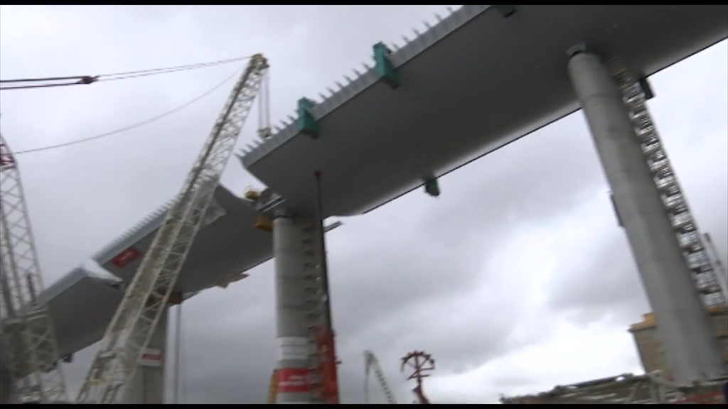 Ponte, nel week end varo prima campata della rampa con la A7