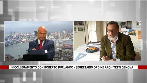 Roberto Burlando - segretario dell'Ordine degli Architetti PPC di Genova