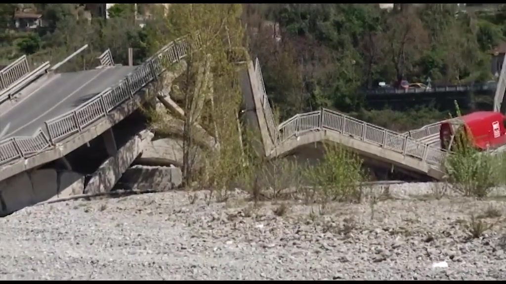 Crollo ponte Toscana, abitanti stretti tra emergenza Covid e difficoltà viabilità