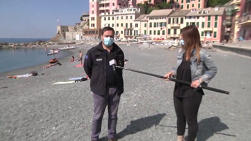 Spiagge libere a Genova, il punto con il consigliere delegato Gambino